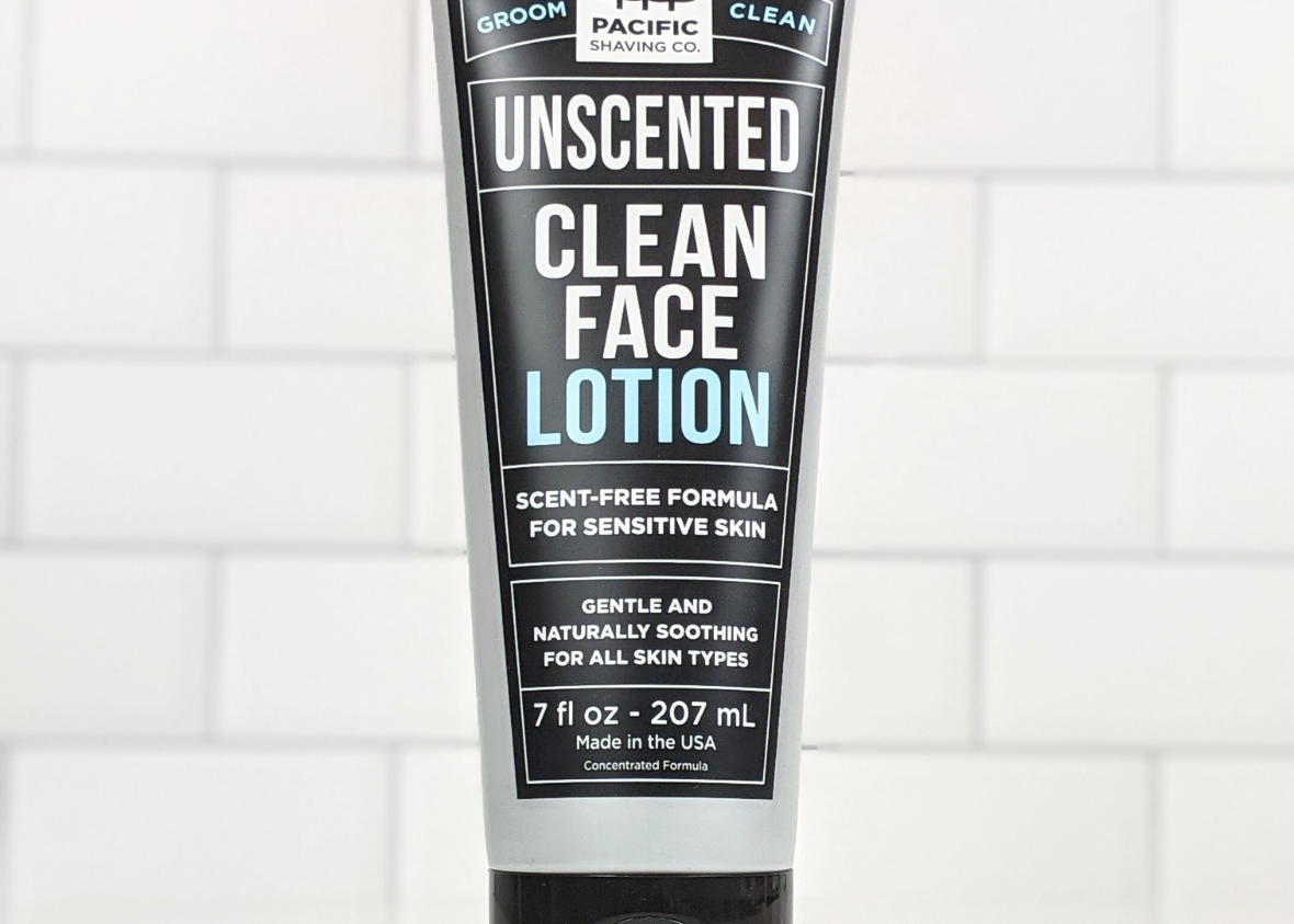 Clean (Unscented) Face Lotion - Pacific Shaving Company
