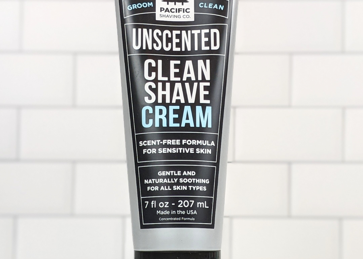Clean (Unscented) Shave Cream - Pacific Shaving Company