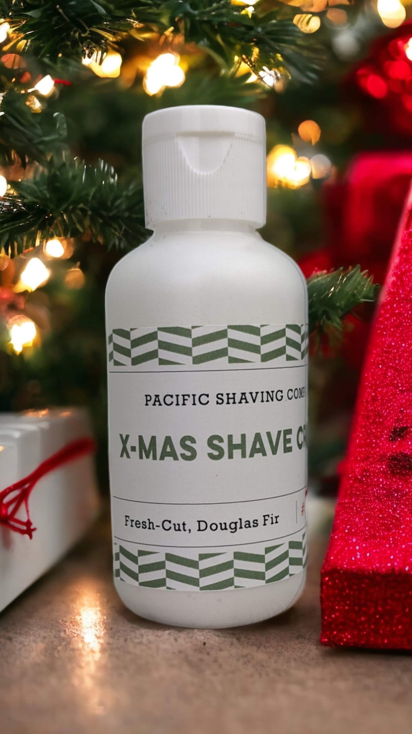 LIMITED EDITION: Christmas Shave Cream - FRESH-CUT DOUGLAS FIR (2oz)-shaving cream-Pacific Shaving Company