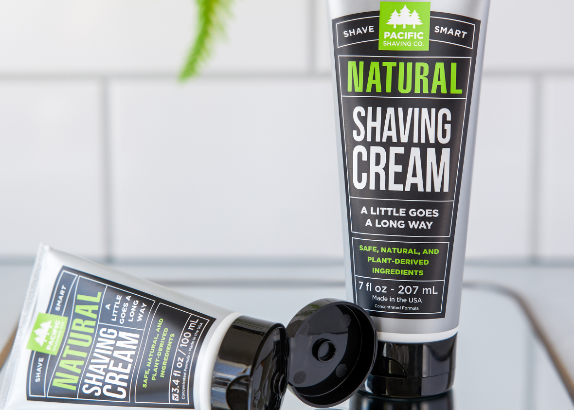 Natural Shaving Cream - Pacific Shaving Company
