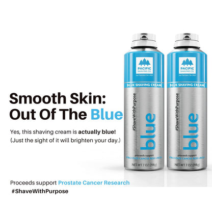 BLUE Shaving Cream - Colorful Shaving Cream...With a Cause.
#ShaveWithPurpose