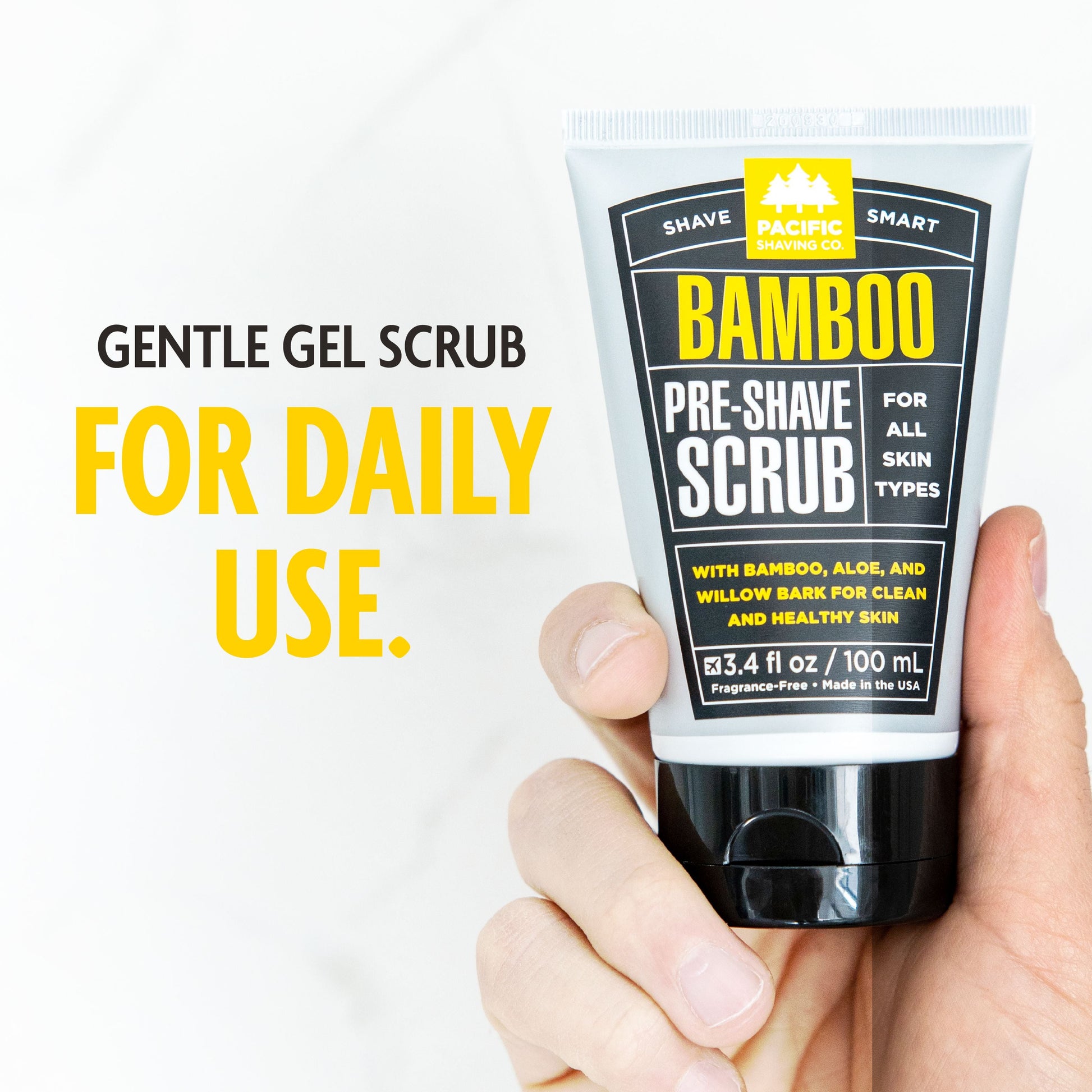 Bamboo Pre-Shave Scrub