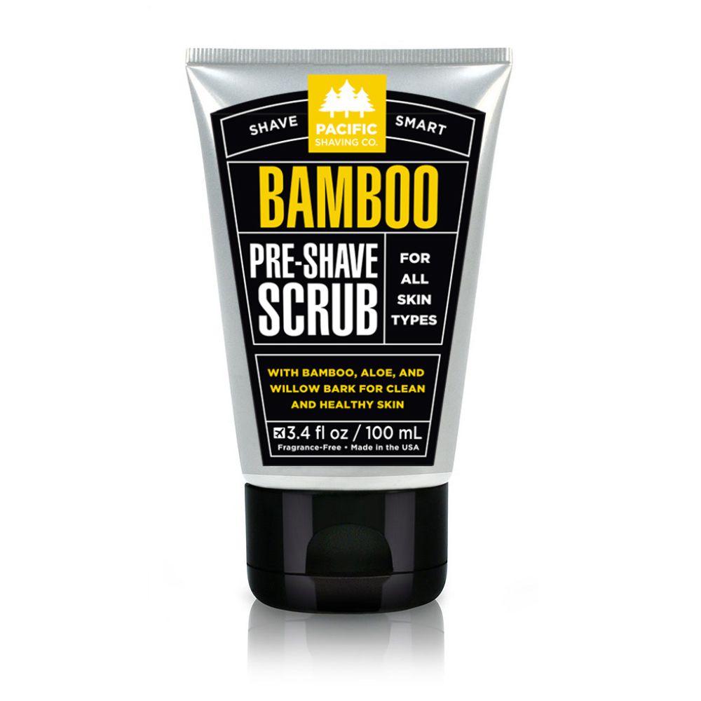 Bamboo Pre-Shave Scrub-Pacific Shaving Company