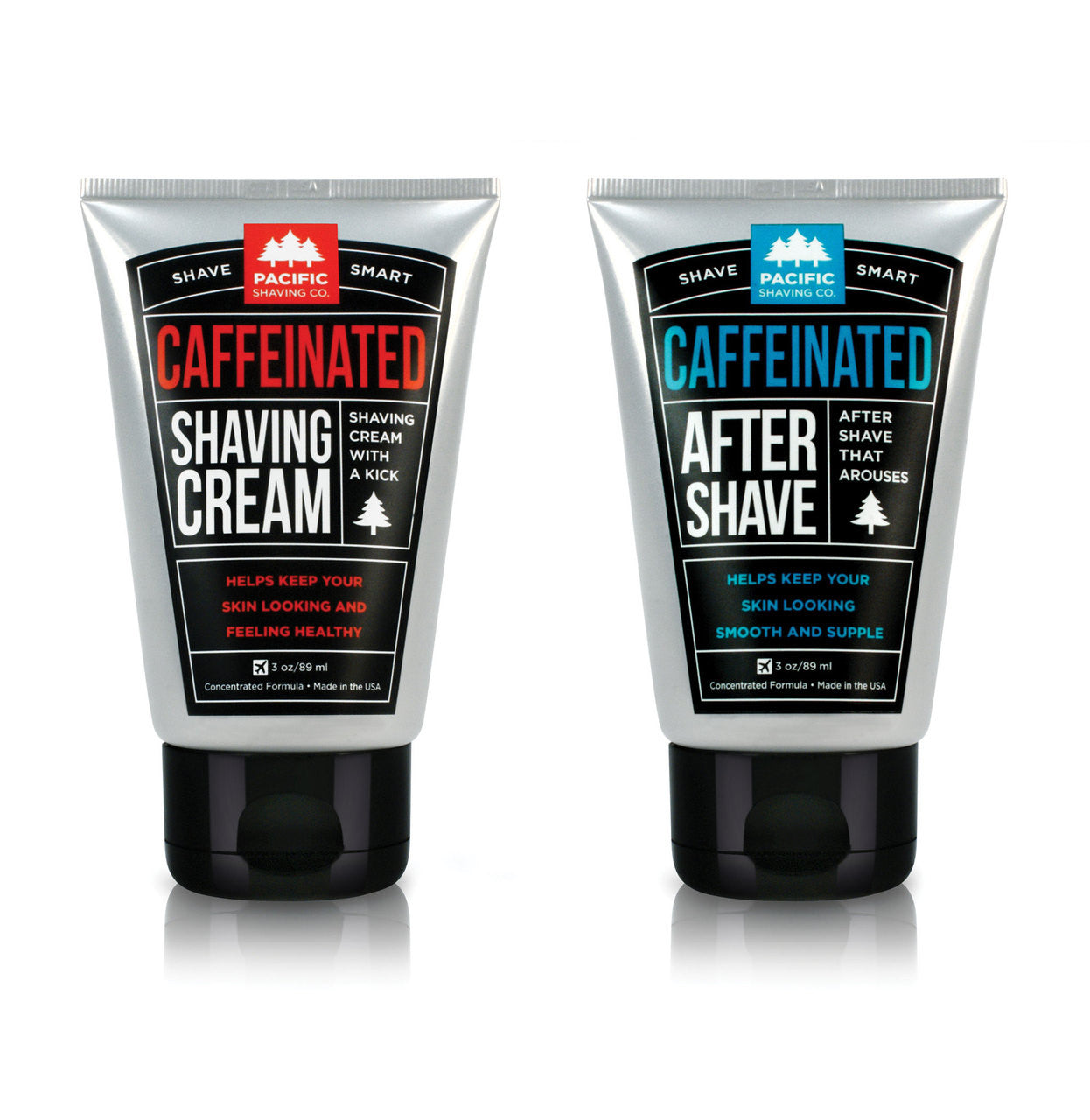 Caffeinated Shaving Cream (3.4oz)-Pacific Shaving Company-Pacific Shaving Company