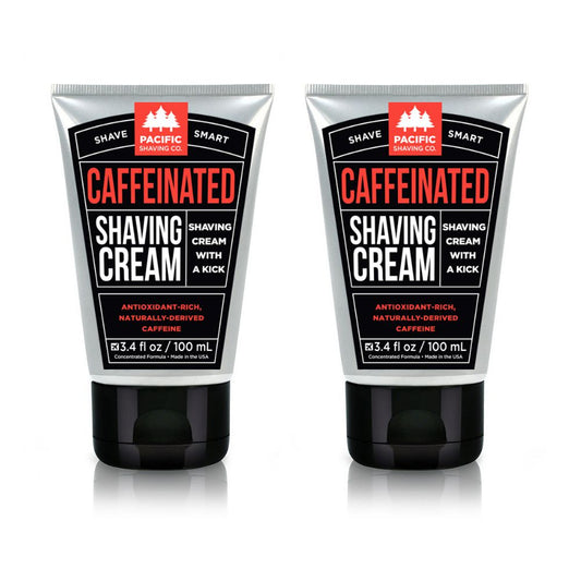 Caffeinated Shaving Cream (3.4oz)-Pacific Shaving Company-Pacific Shaving Company
