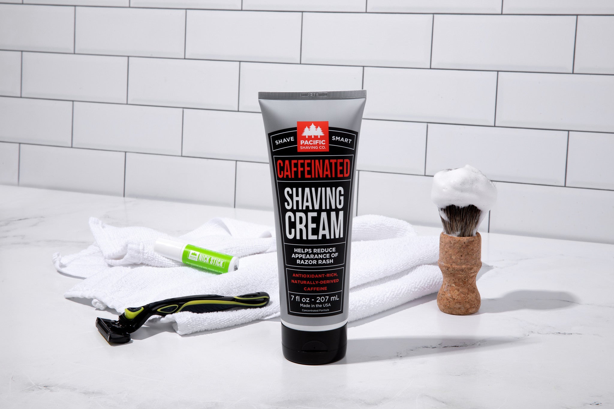 Caffeinated Shaving Cream - The Best in Shave Care. Natural & Safe