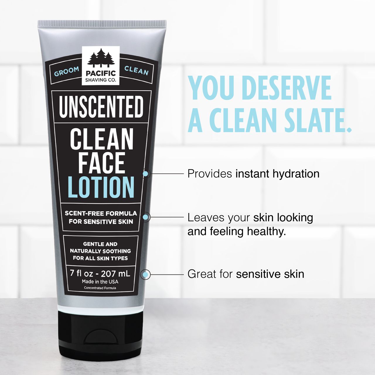 Unscented, Clean Face Wash