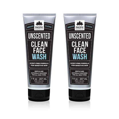 Unscented, Clean Face Wash