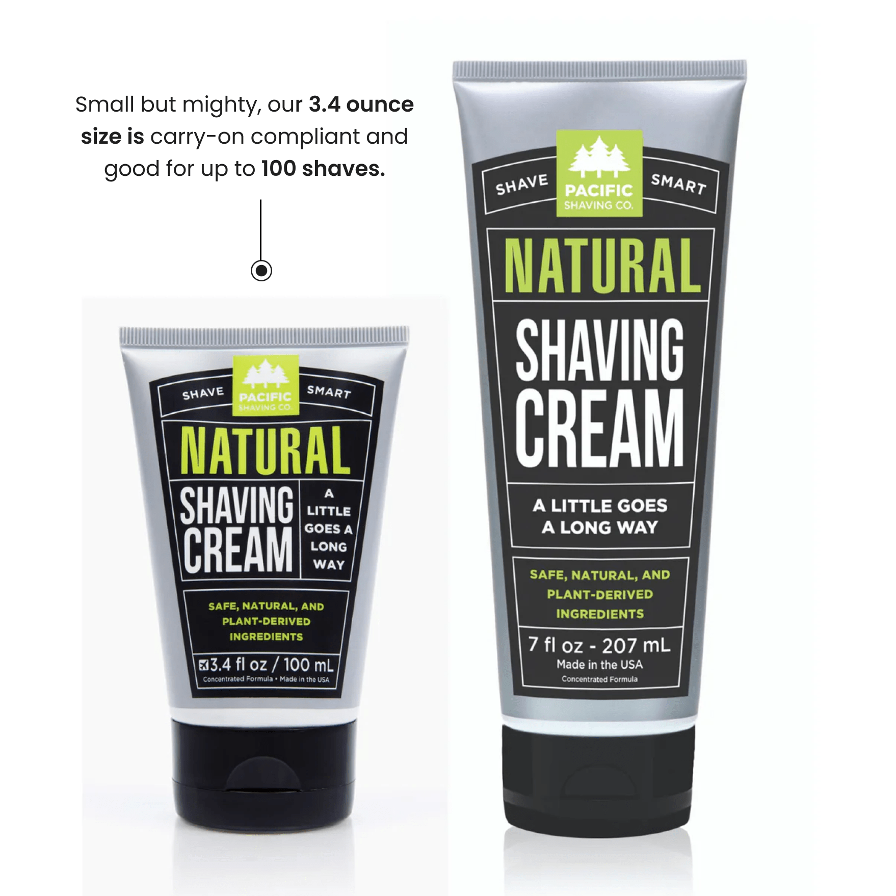Pacific Shaving Company, Natural Shaving Cream Pacific Shaving Company, Natural Shaving Cream