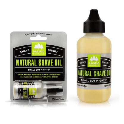 Natural Shaving Oil-Pacific Shaving Company