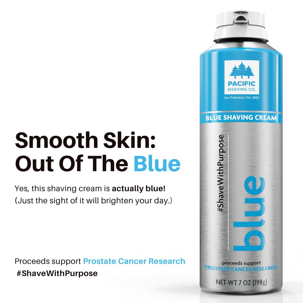 BLUE Shaving Cream - Colorful Shaving Cream...With a Cause.
#ShaveWithPurpose