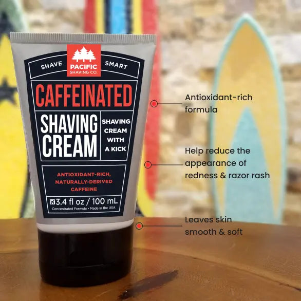 Caffeinated Shaving Cream