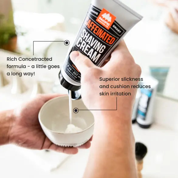 Caffeinated Shaving Cream